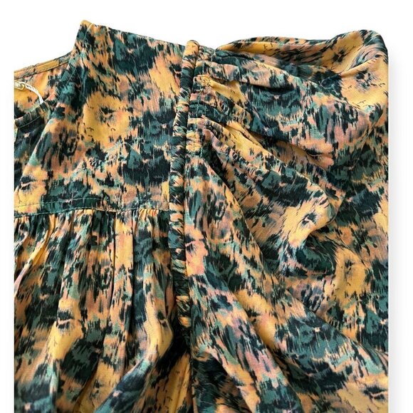 Ulla Johnson Elaine Mini Dress, Begonia Floral Printed, With Belt,‎ Size 8, NWT - Picture 14 of 16